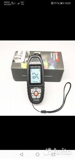 Профессиональный толщиномер новый