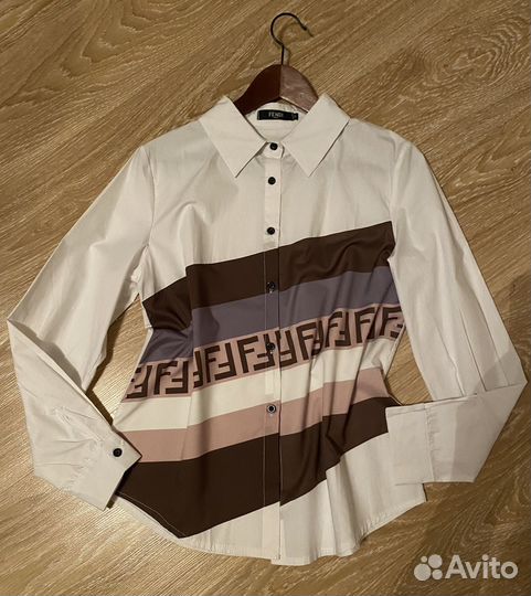 Рубашка новая женская fendi 44-46р