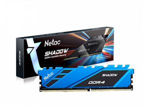 Память DDR4 16GB 3200мгц Netac Shadow CL16