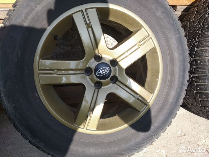 Диски subaru r16