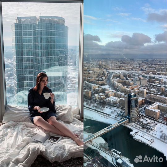 Фотосессия под ключ в Москва-Сити на 63 этаже