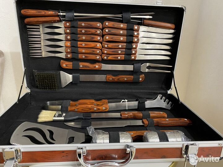 Набор для барбекю в кейсе