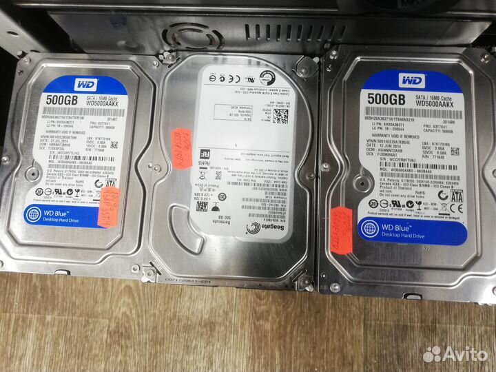 HDD 500Gb 100проц здоровья (много)