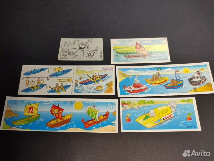 Вкладыши от киндер