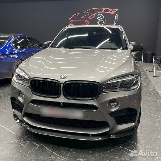 Губа переднего бампера BMW X5mх6 M F85F86 Hamann