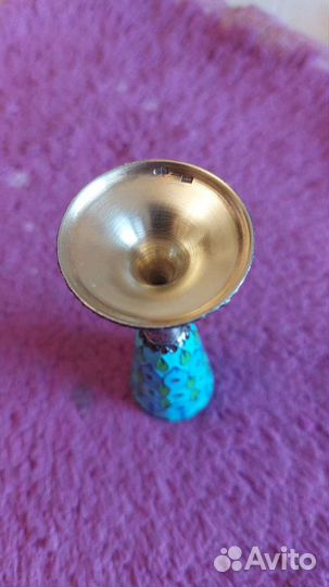 Серебряная рюмка 916 проба