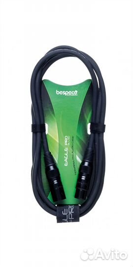 Кабель микрофонный Bespeco eamb1000 (XLR-XLR) 10 m