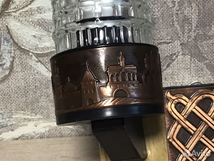 Настенный светильник бра хрусталь СССР