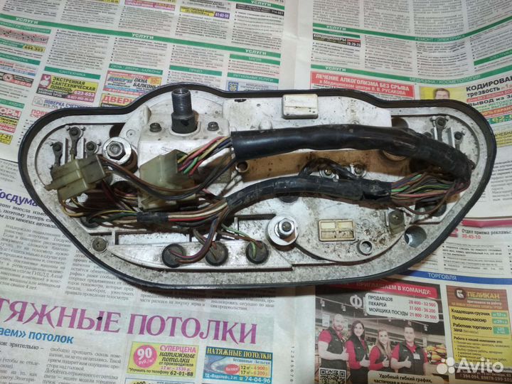 Kawasaki zzr 400 приборка