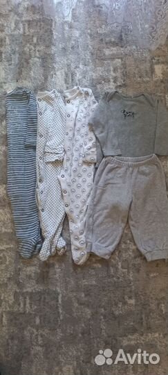 Пакет вещей на мальчика 6-9 мес