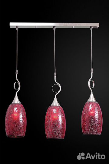 Люстра Н Мозаика C9597-3-SY E27 Этника