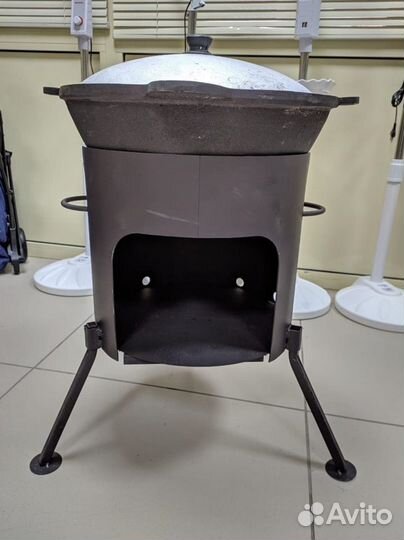 Казан с печью