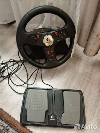 Игровой Руль Logitech Formula Vibration feedback