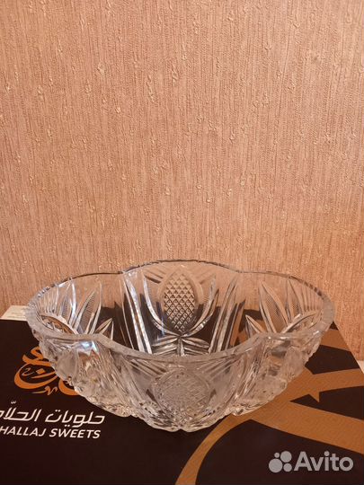 Вазы хрустальные СССР