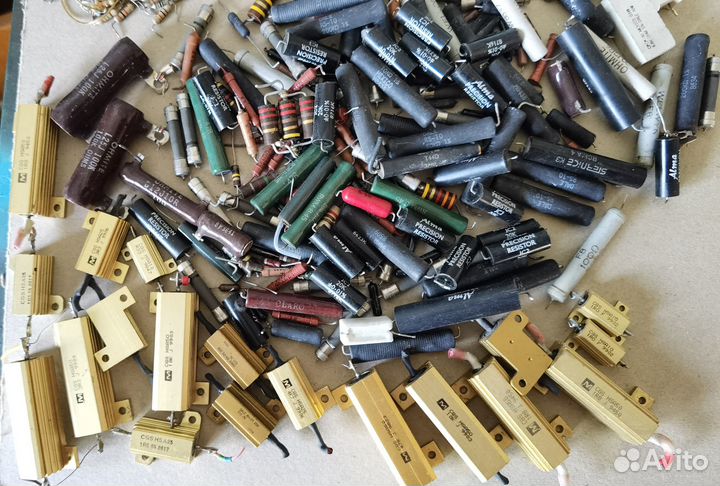 Импортные винтажные радиодетали