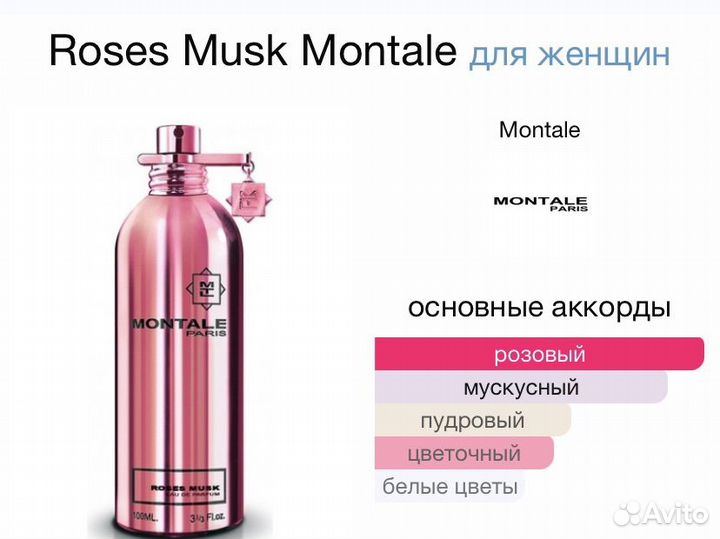 Montale roses Musk