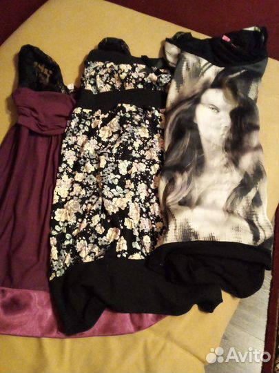 2 коробки женской одежды