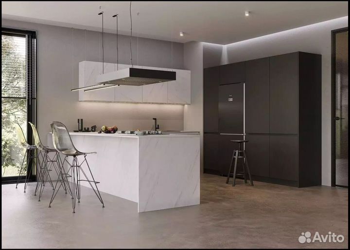 Кухня под потолок