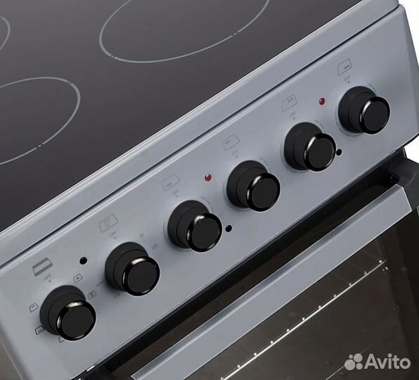 Плита Электрическая Hyundai REE225 серый стеклокер