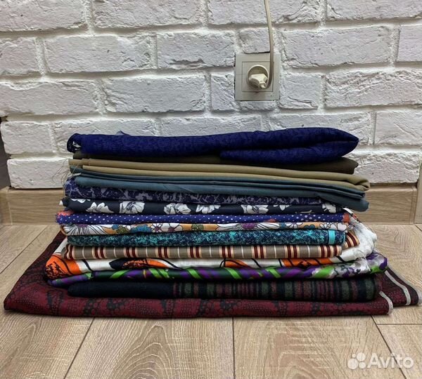 Ткань СССР отрезы лотом много