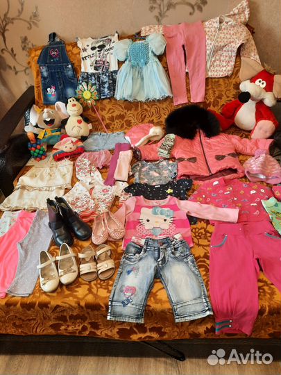 Детские вещи на 1-2 года