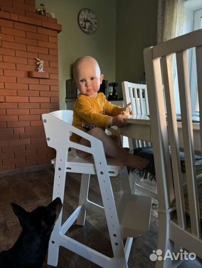 Стул детский растущий с подлокотниками