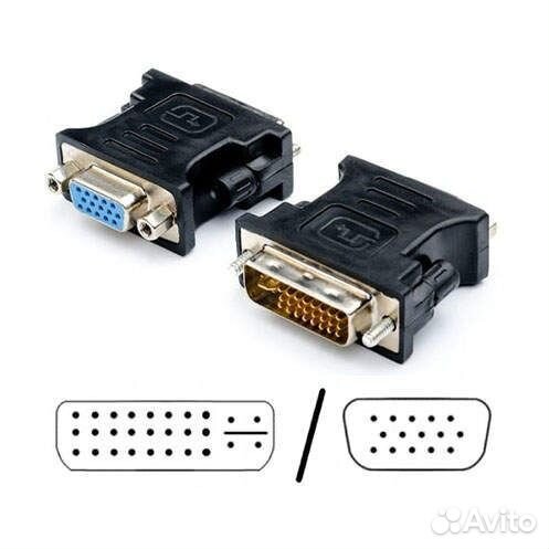 Переходник DVI-I на VGA