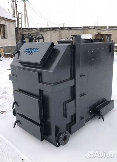 Твердотопливный котел длительного горения