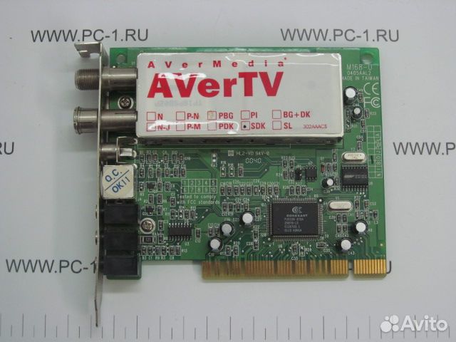 Тюнер PCI AVerMedia SDK M168-S
