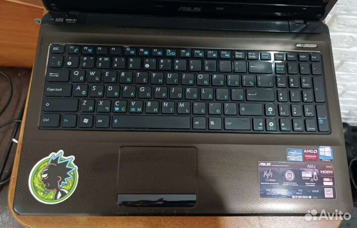 Продам ноутбук Asus A52J