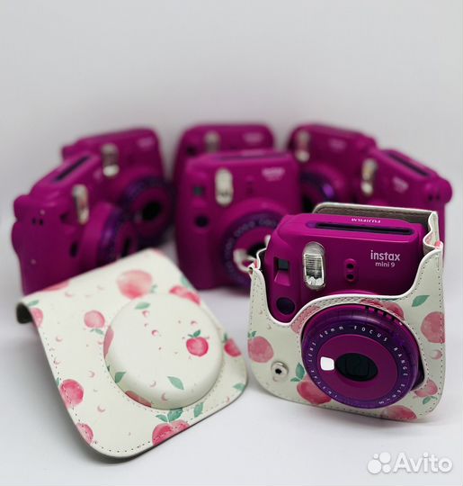 Instax mini с новыми чехлом и альбомом