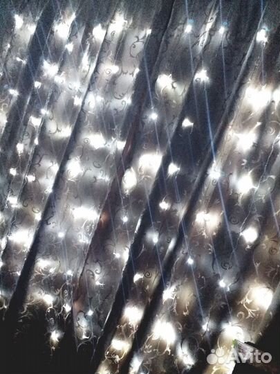 Гирлянда штора