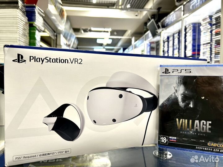 PlayStation VR2 + диск Village VR