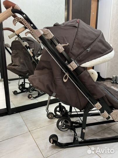 Санки коляска ника 7 8к