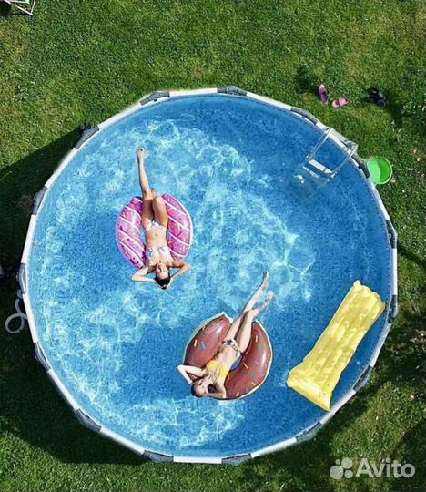 Каркасный бассейн 457 на 107 комплект