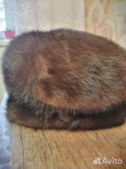 Шапка норковая женская