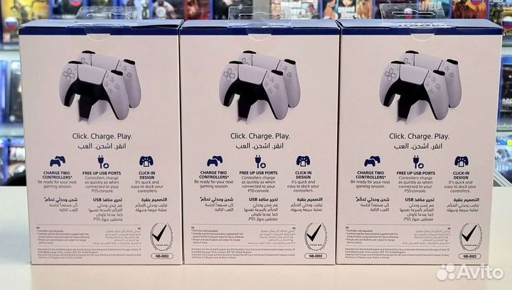 Зарядная станция Sony PS5 DualSense Charging Новая