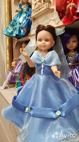 Платье принцесса для куклы паола рейна