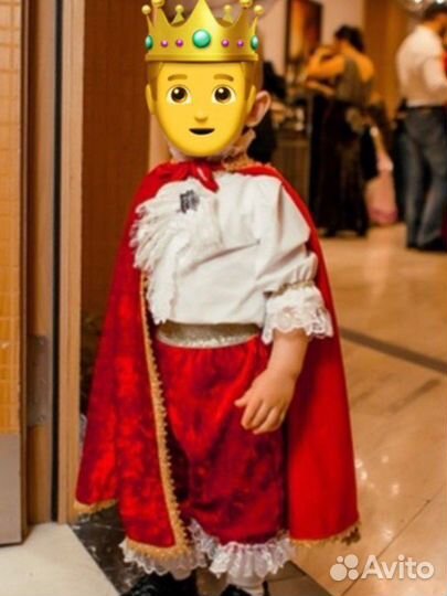 Новогодний костюм для мальчика 80 86