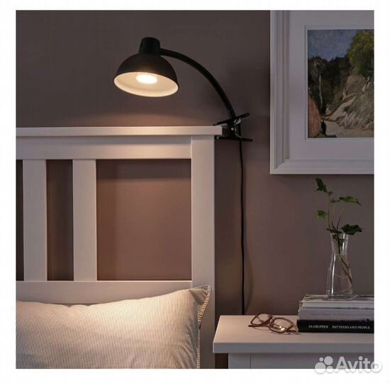 Скуруп Икея лампа с зажимом и трековый светильник