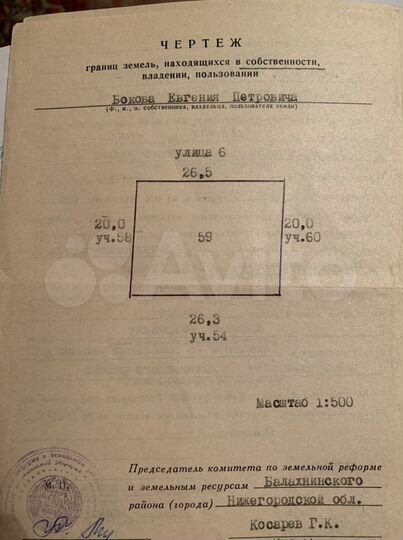 Участок 6 сот. (СНТ, ДНП)