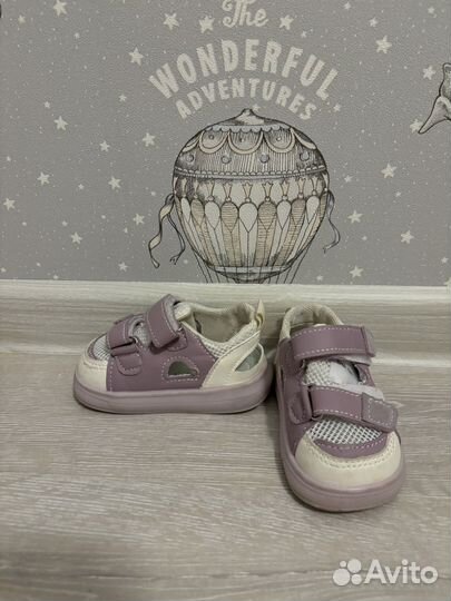 Сандалии для девочки 21 размер