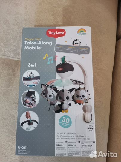 Мобиль (карусель) на кроватку tiny love