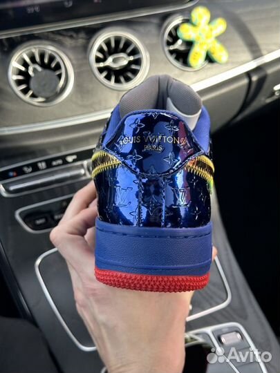 Кроссовки Nike Air Force 1 Low Louis Vuitton Blue