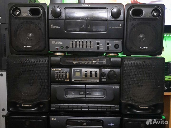 Музыкальный центр Panasonic,LG
