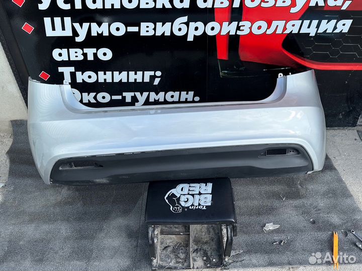 Задний бампер kia rio 3 2012 год