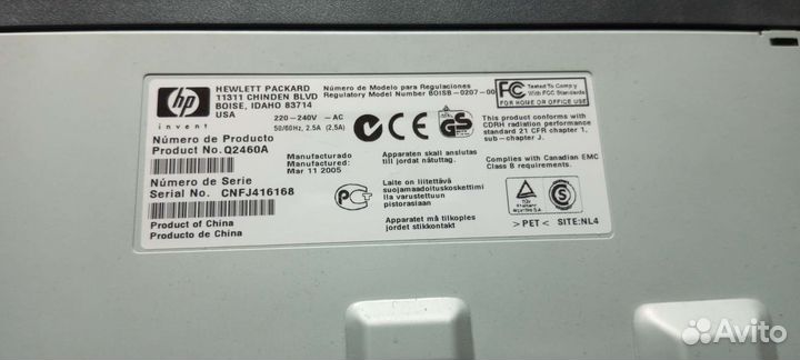 Принтер лазерный hp