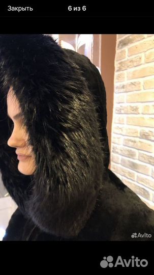 Шуба зимняя женская