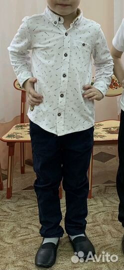 Рубашка и брюки для мальчика 110