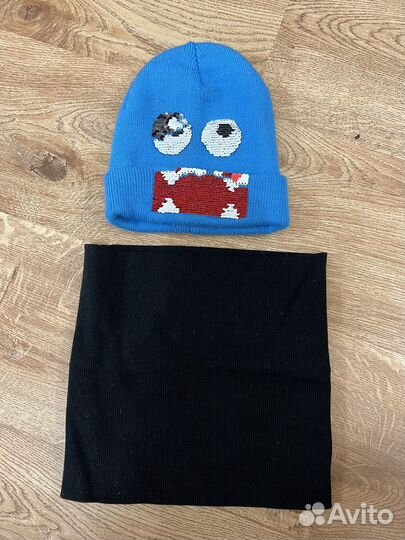 Шапки и шарфы для мальчика 50-52